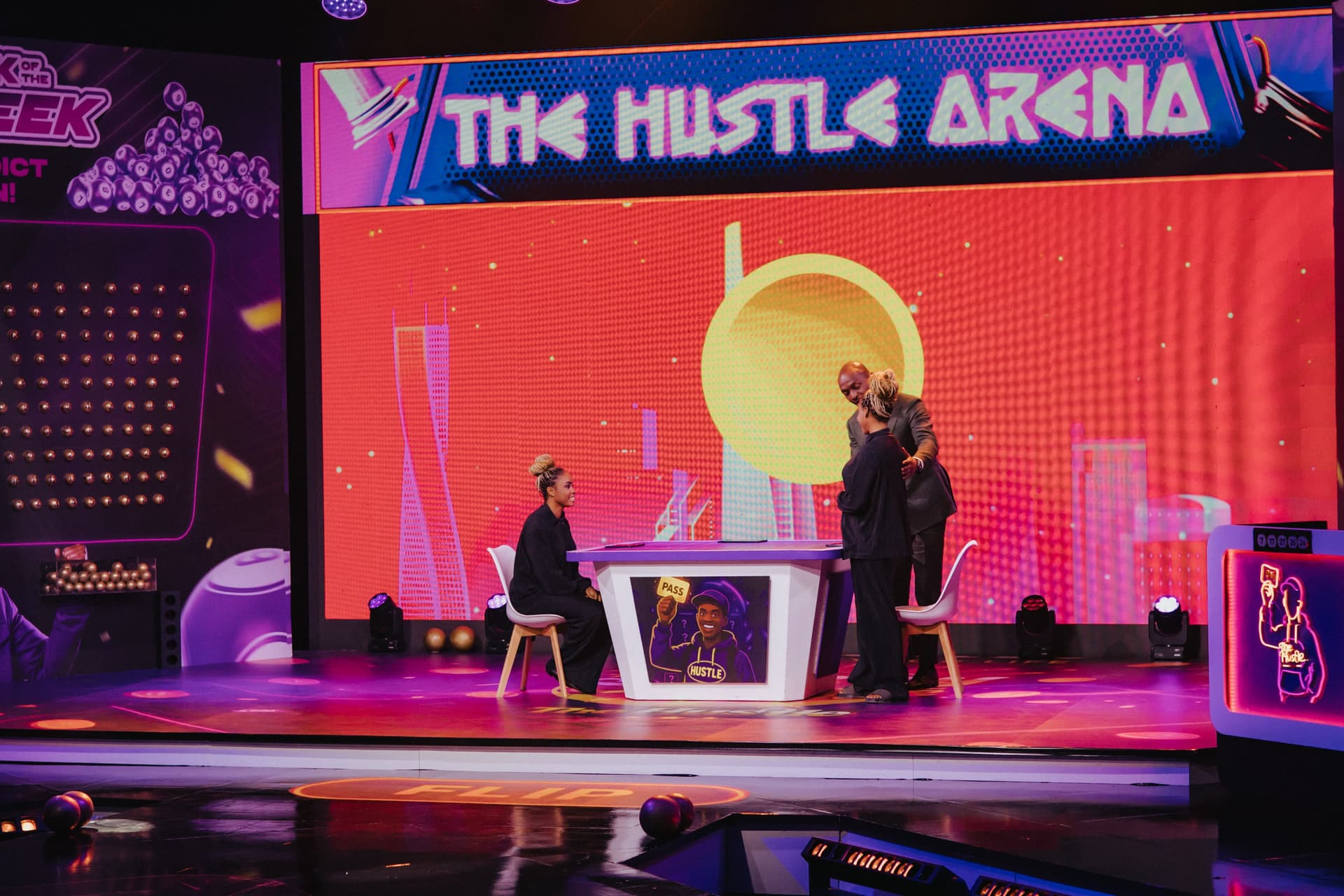 Show Hosts on Stage
